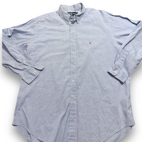 Ralph Lauren Polo Men's Oxford Button Down Shirt Size: XL - Picture 2 of 7